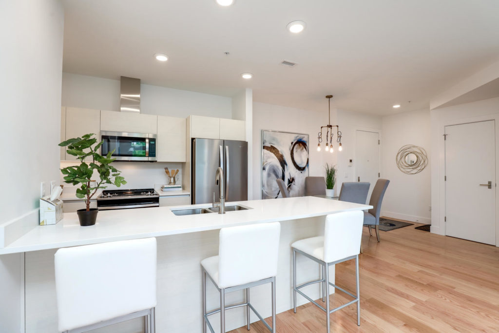 Kitchen Layout In Kingsley Condos